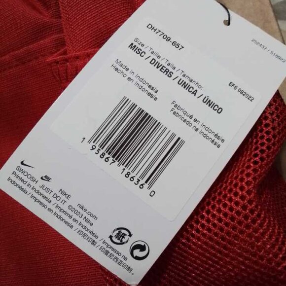 NIKE PARIS 2024 RED COCACOLA OLYMPIC BOOKBAG - Picture 5 of 6